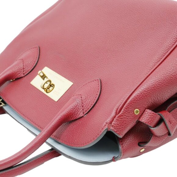 Louis Vuitton  Milla PM Veau Nuage Leather Shoulder Bag Red - Picture 7 of 14